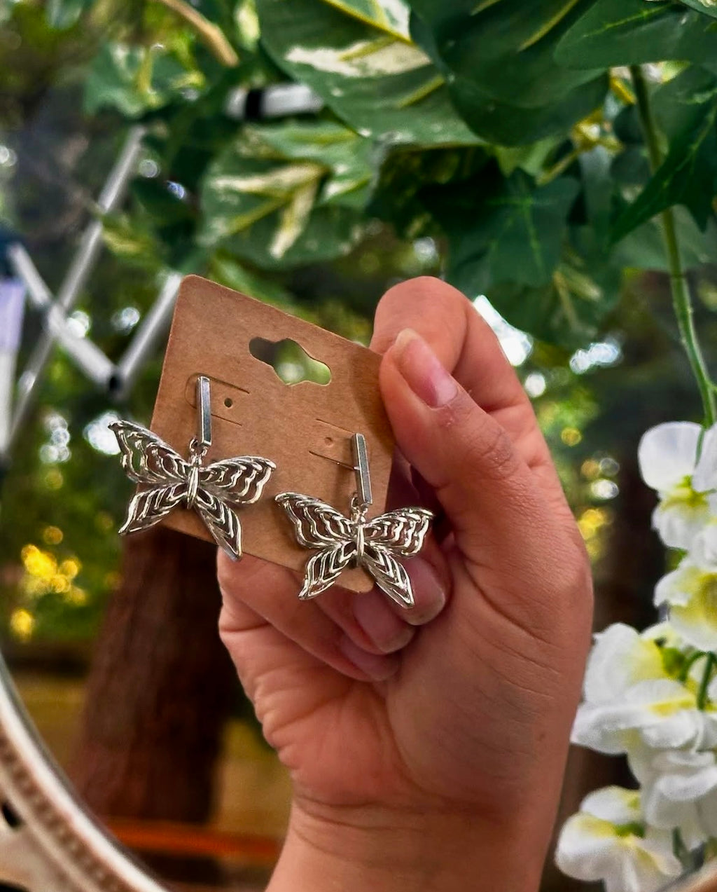 Butterfly Earrings // Stainless Steel