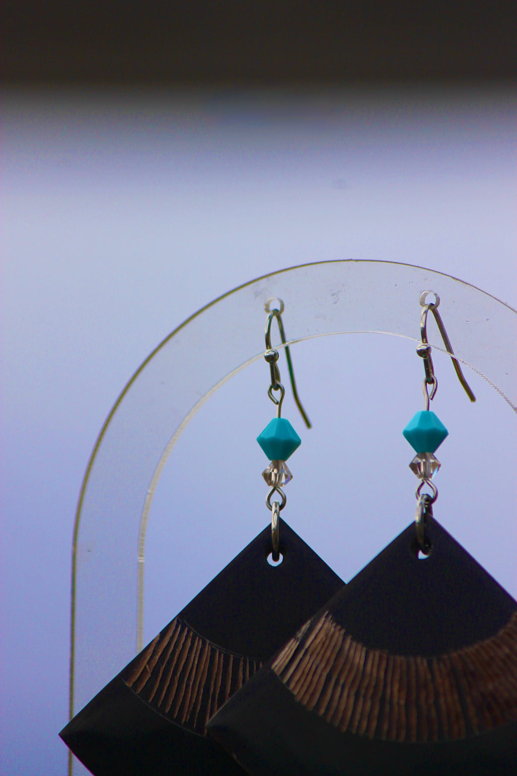 Sacred Armour — Obsidian Arrowhead Necklace & Fan bones Earring Set